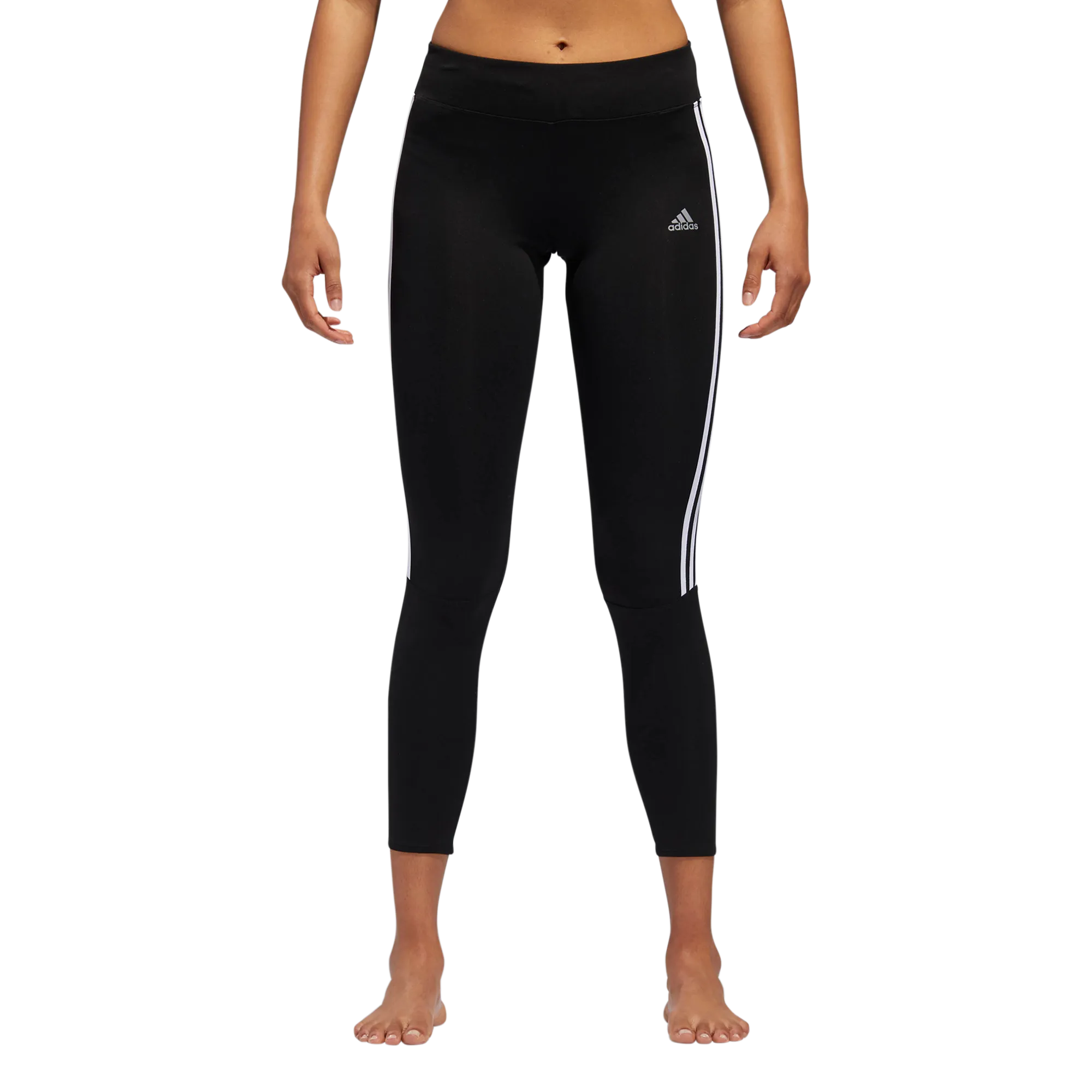 Adidas Womens 3 Stripe Running Tights