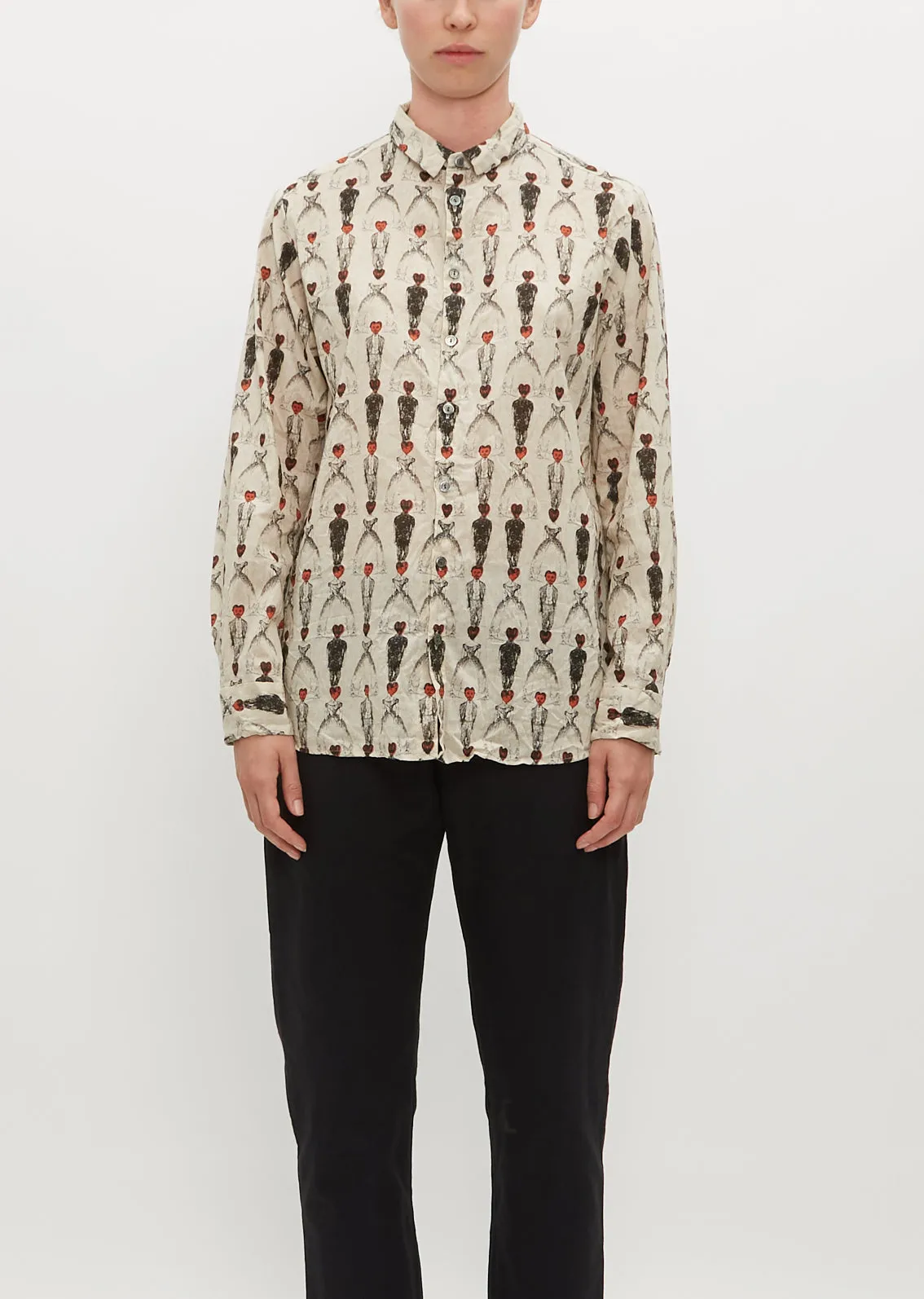 Ceremony Print Classic Blouse