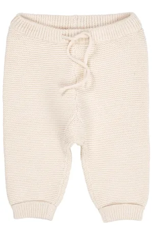 CLASSIC BABY COTTON PANTS - CREAM