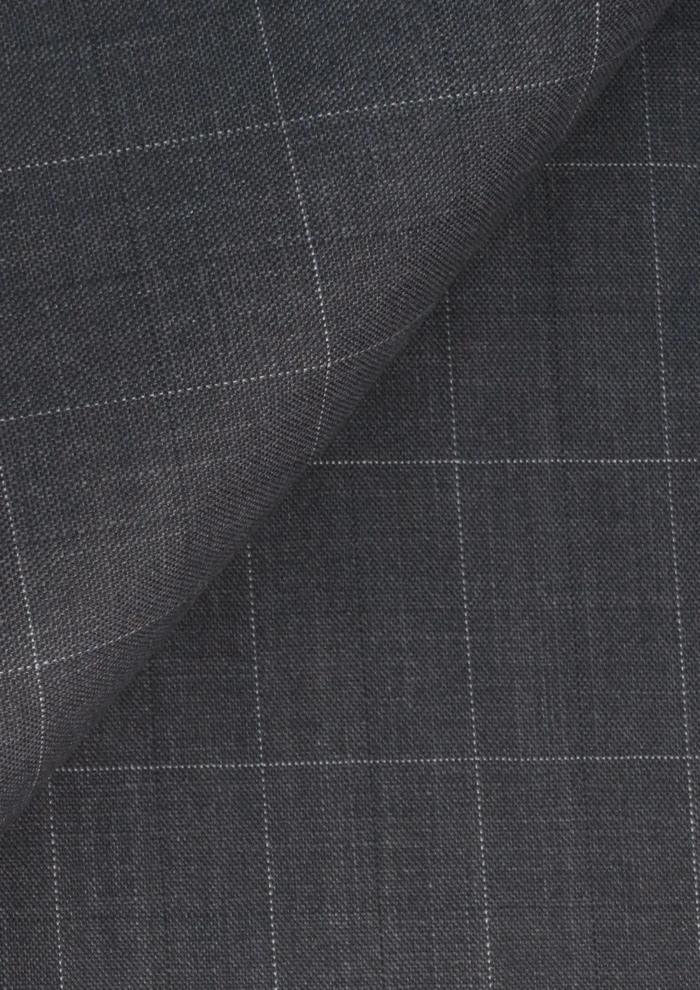 Dark Grey Windowpane Pants