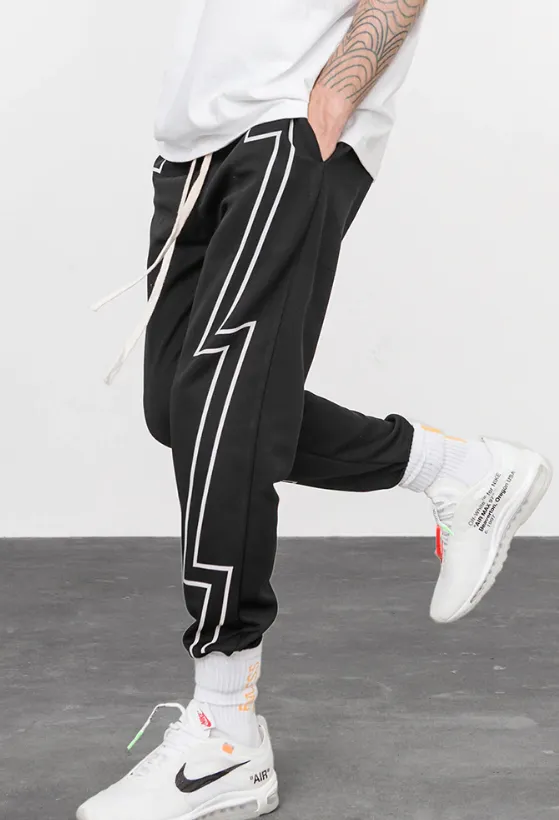 Elastic Waist Track Pants