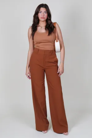 FRAME | The Relaxed Trouser - Tawny