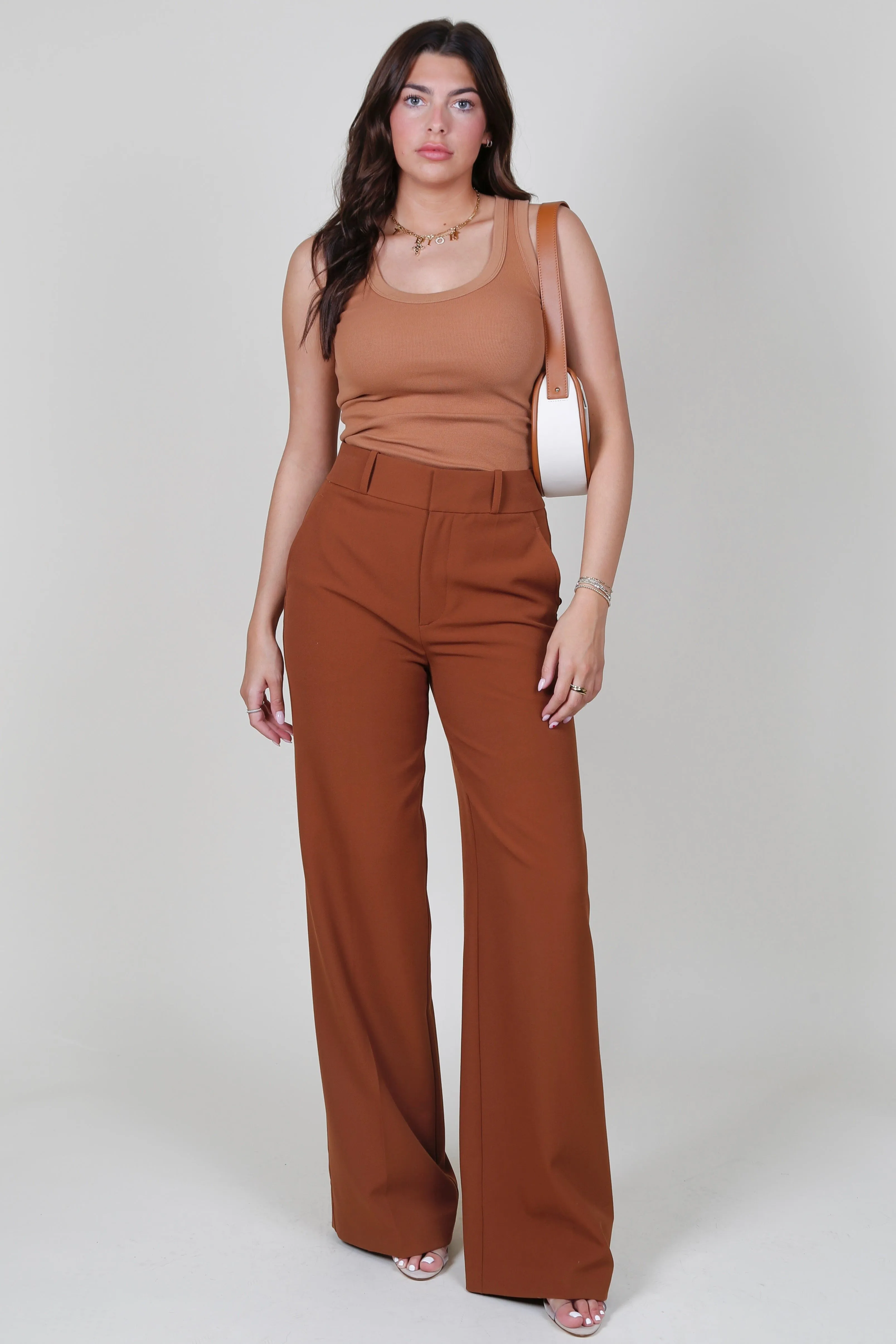 FRAME | The Relaxed Trouser - Tawny