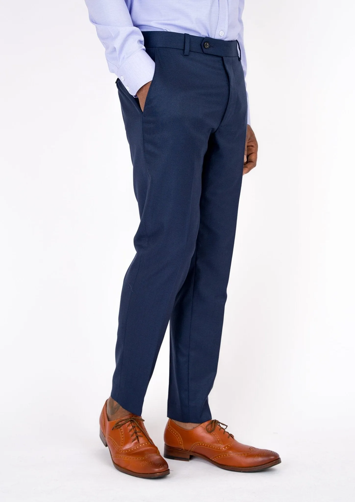 Navy Twill Pants