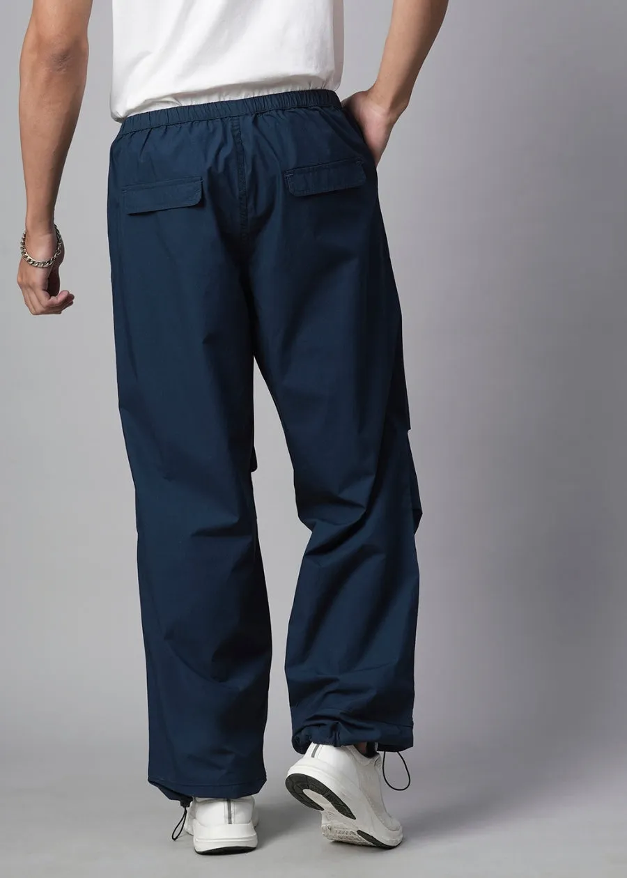 Parachute Pants For Men - Classic Navy