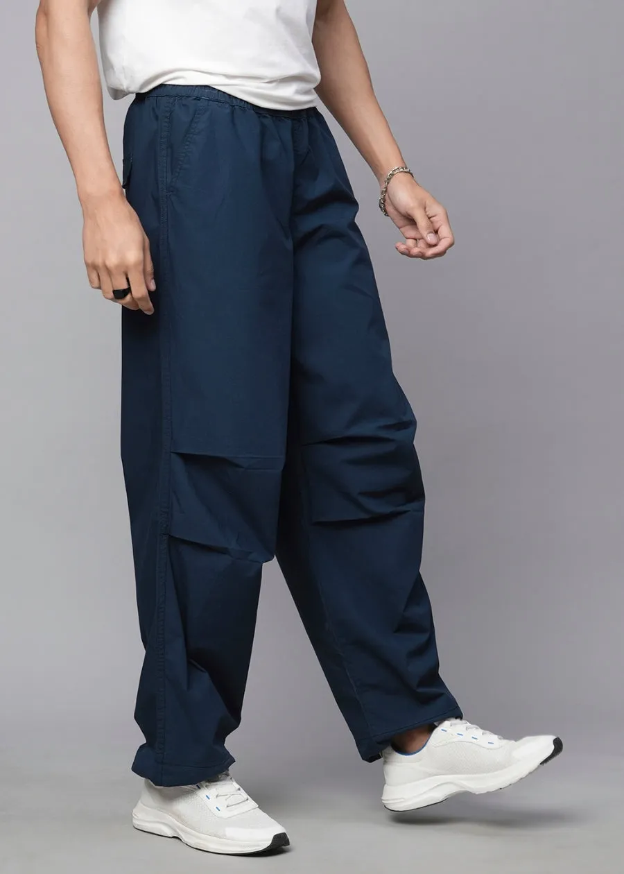 Parachute Pants For Men - Classic Navy