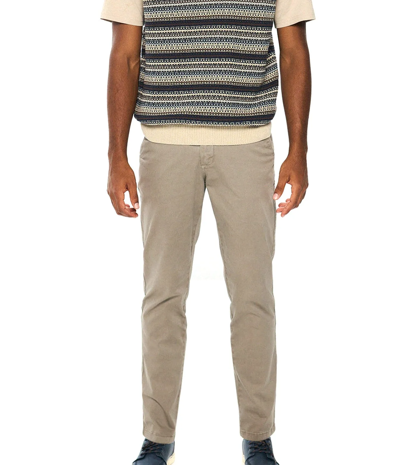 Relaxed Fit Washed Color Chino Pants
 Sand