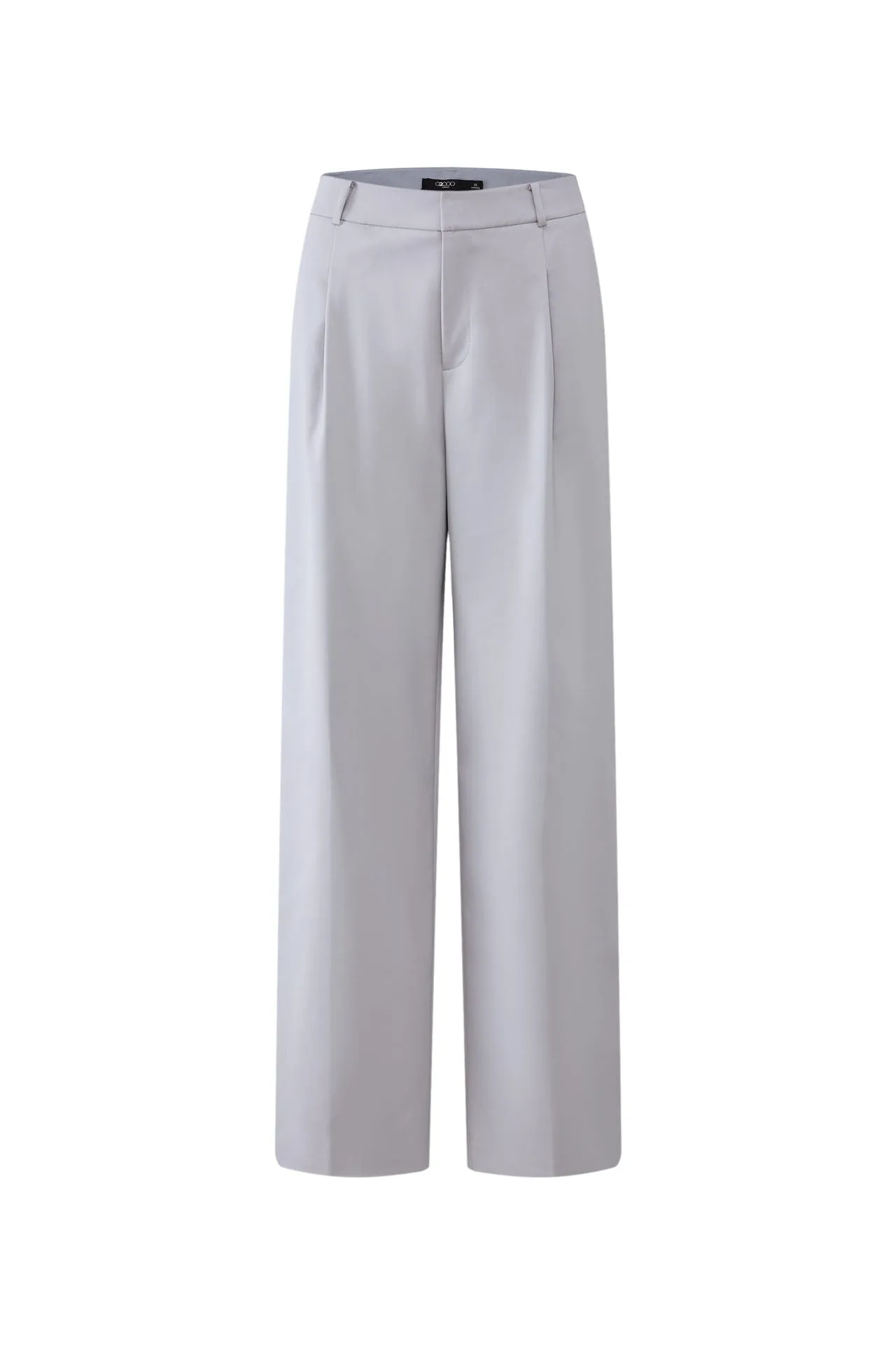 Relaxed Straight Leg Suit Pants