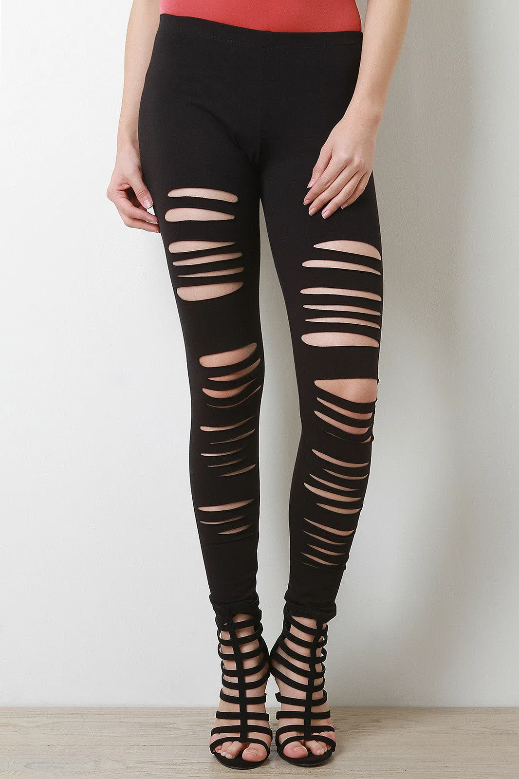 Slash Slit Leggings