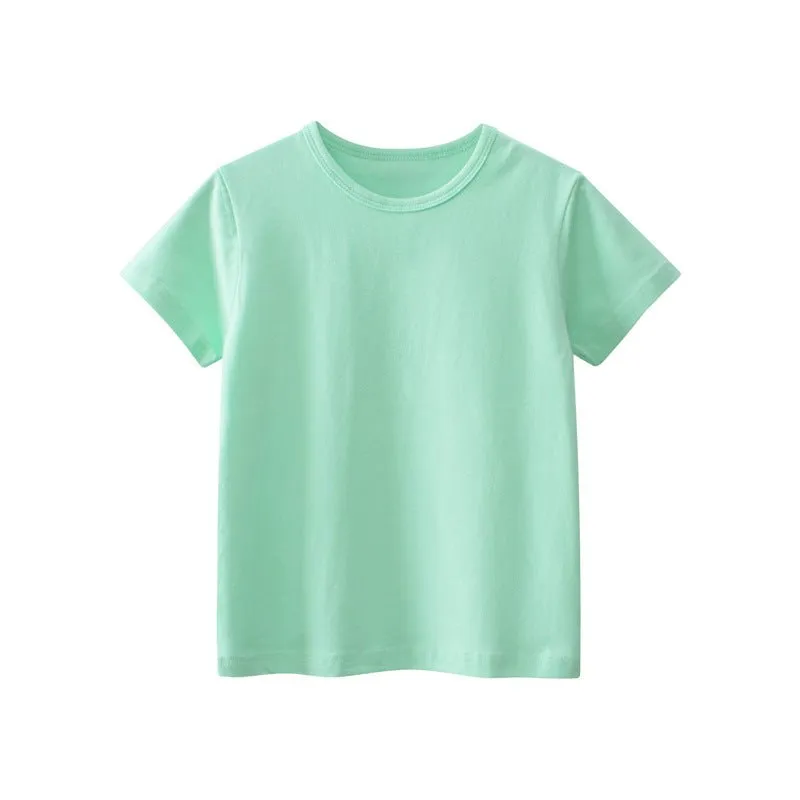 Toddler/Kid Solid Colors T-shirt (3 Colors)