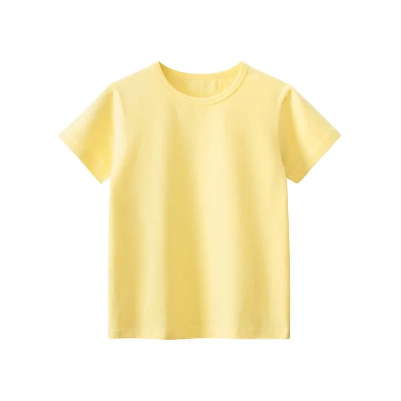 Toddler/Kid Solid Colors T-shirt (3 Colors)