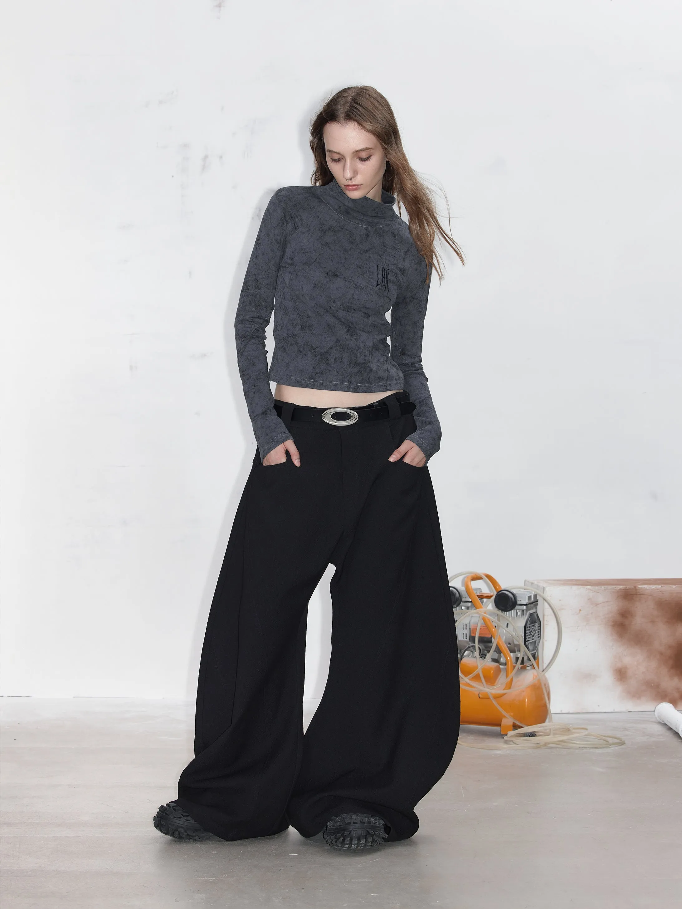 Wide Leg Casual Pants