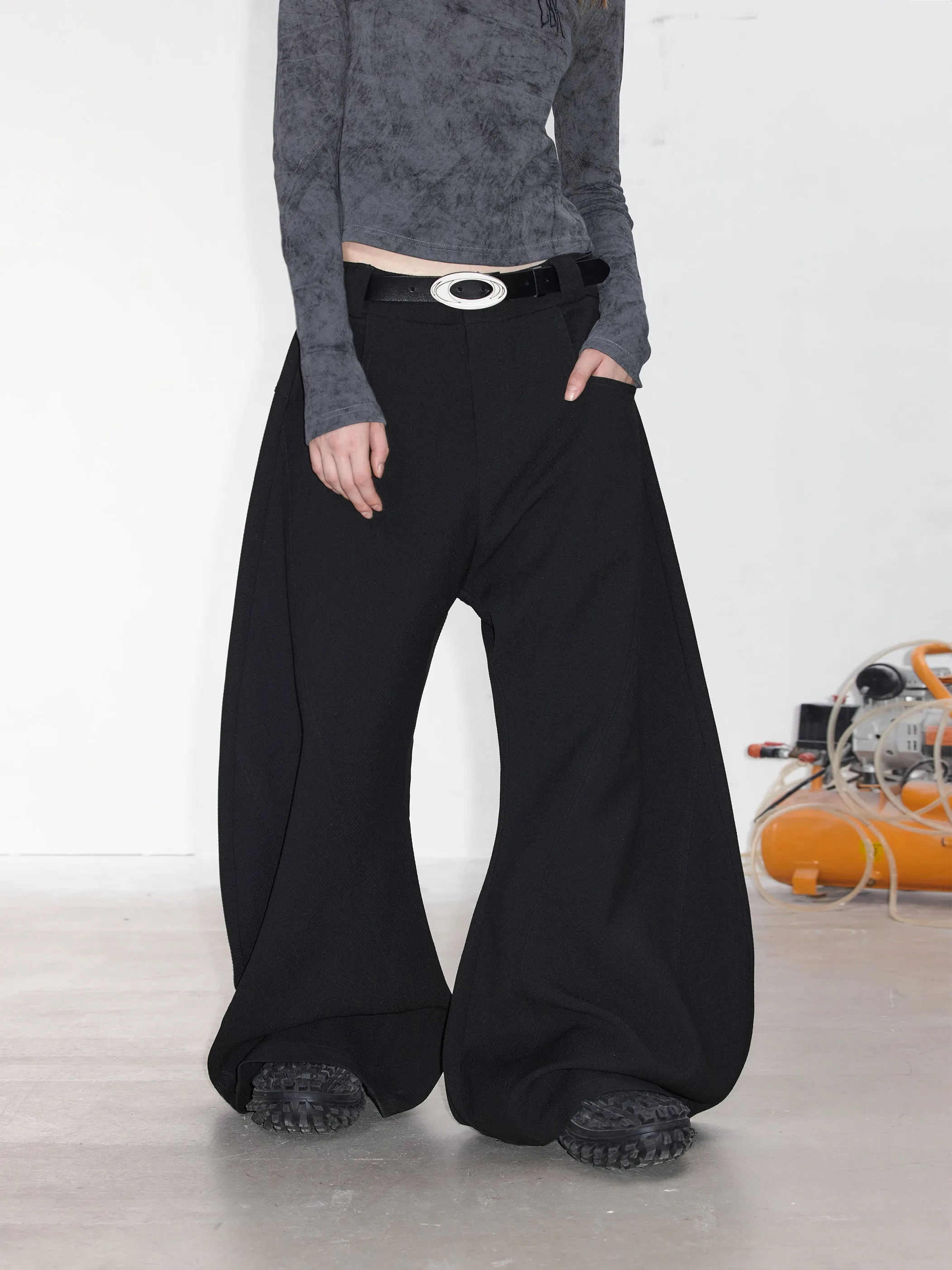 Wide Leg Casual Pants